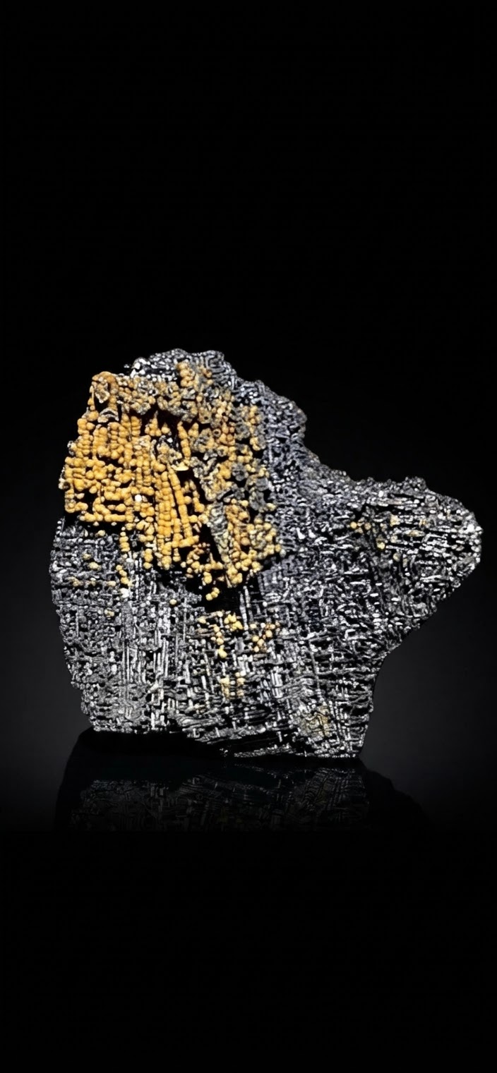 Galène de Les vieux travaux, Saint Laurent le Minier, Gard (30), Occitanie, France — associé à cleiophane — 1,5x1,5x0,5 — PbS, Sulfures et sulfosels, système cubique, gris plomb, dureté 2, 5 à 2, 75, Mine — découvert 2023